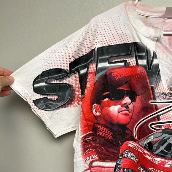 Vintage tony Stewart aop nascar t shirt size xl - Picture 5 of 11